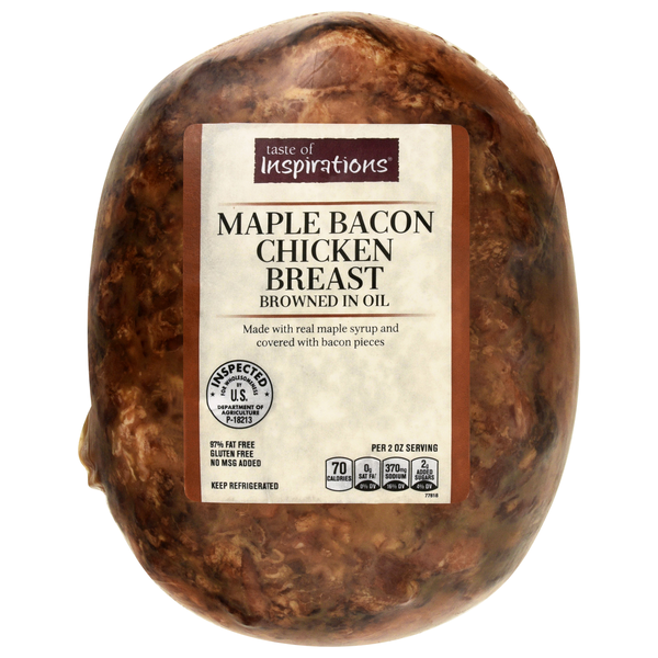 Taste of Inspirations Maple Bacon Chicken Breast (Regular Sliced)