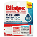 Blistex Maximum Hydration Lip Ointment - 2 ct