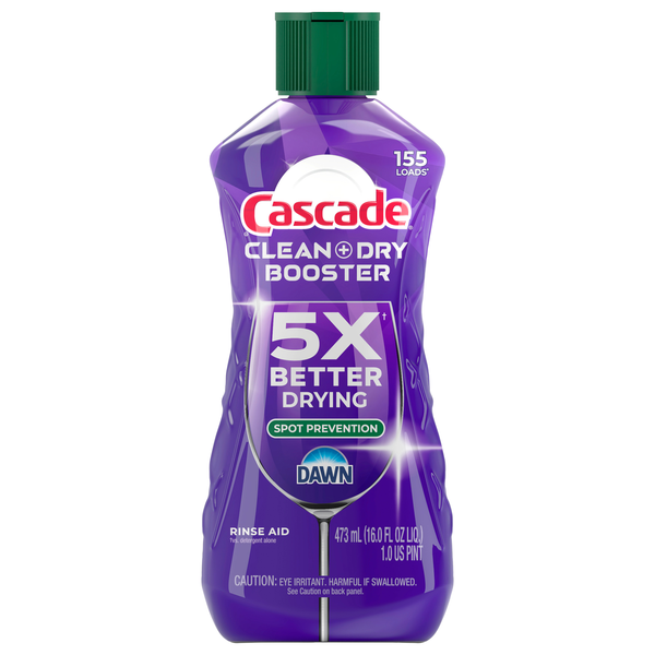 Cascade Clean & Dry Booster Rinse Aid