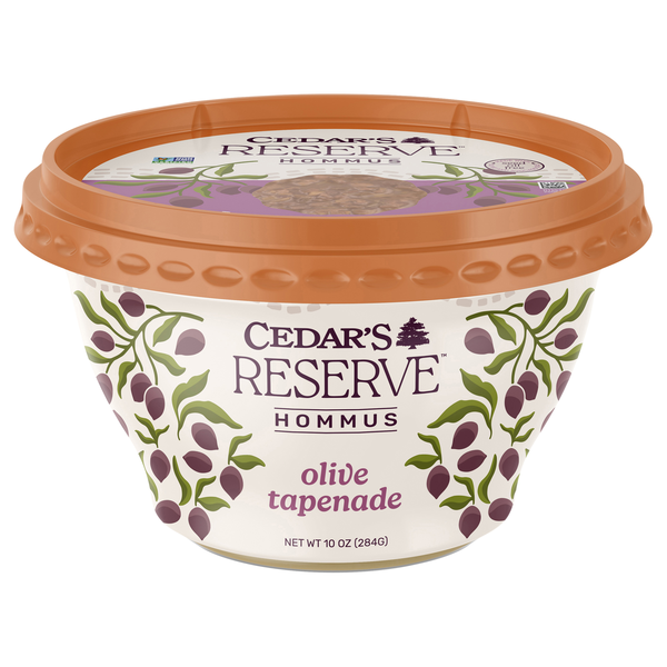 Cedar's Reserve Gluten Free Olive Tapenade Hommus