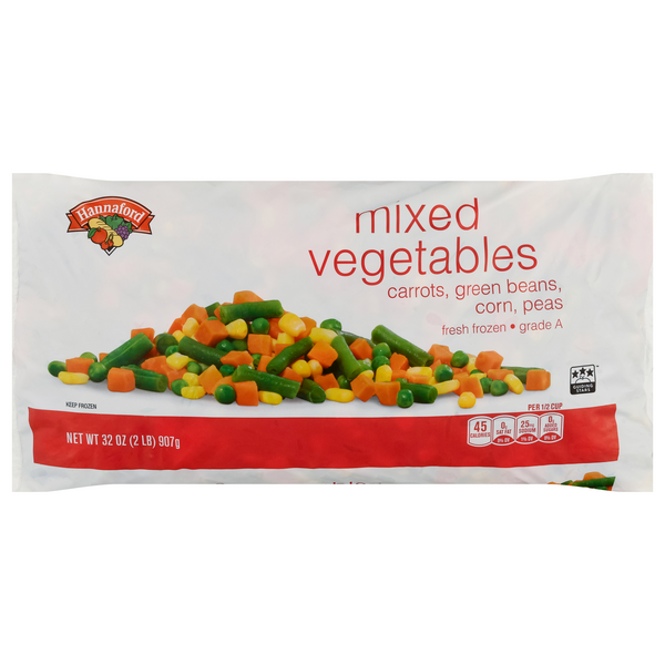 Hannaford Mixed Vegetables Frozen