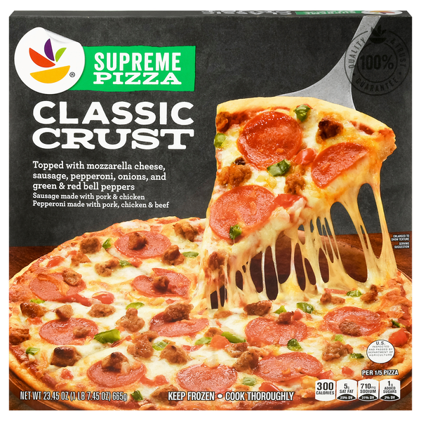 Stop & Shop Classic Crust Supreme Pizza Frozen