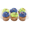 Food Lion Bakery Yellow Cupcakes with Vanilla Icing - 6 ct