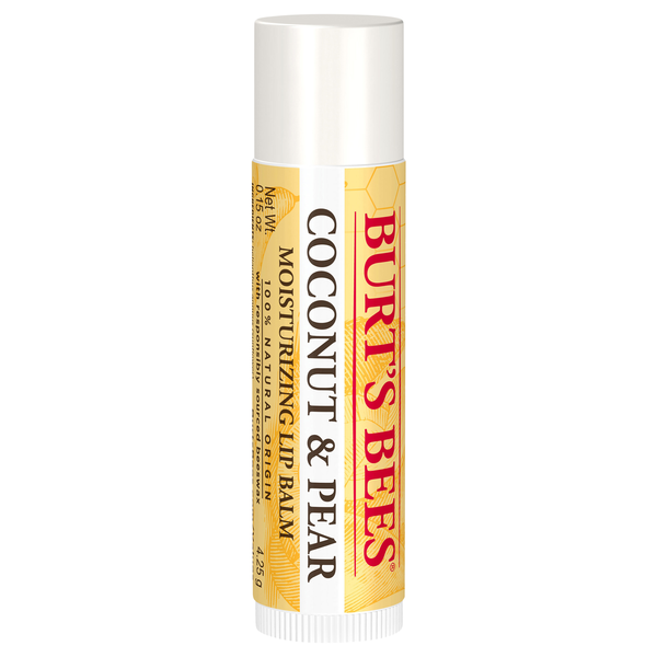 Burt's Bees Coconut & Pear Moisturizing Lip Balm