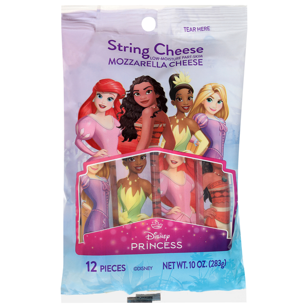 Disney Princess Mozzarella String Cheese - 12 ct
