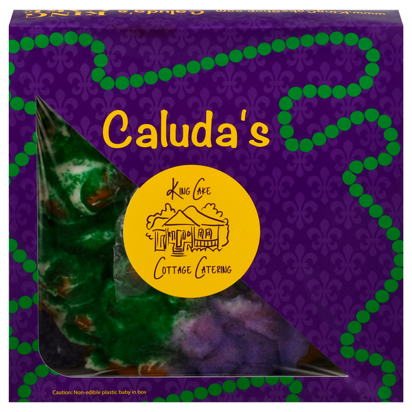 Caluda's Mardi Gras King Cake