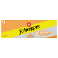 Schweppes Orange Sparkling Seltzer Water - 12 pk