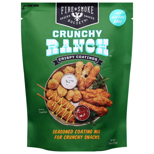 Fire & Smoke Society Crunchy Ranch Herb Coating Mix