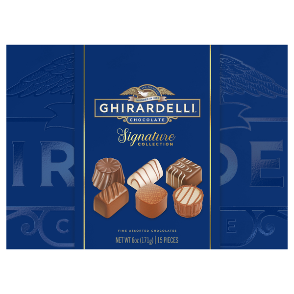 Ghirardelli Signature Collection Fine Assorted Chocolates Gift Box