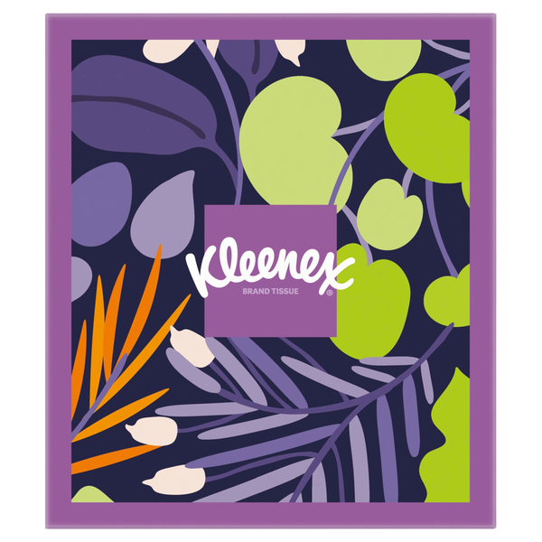 Kleenex Ultra Soft 3-Ply Facial Tissue Cube Box