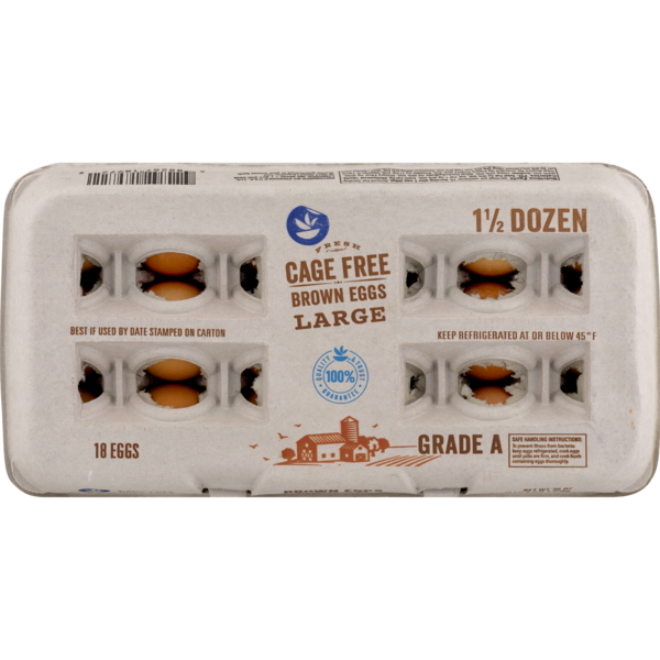 Stop & Shop Cage Free Large Brown Eggs