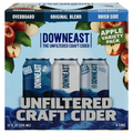 Downeast Unfiltered Craft Cider Variety Pack - 9 pk