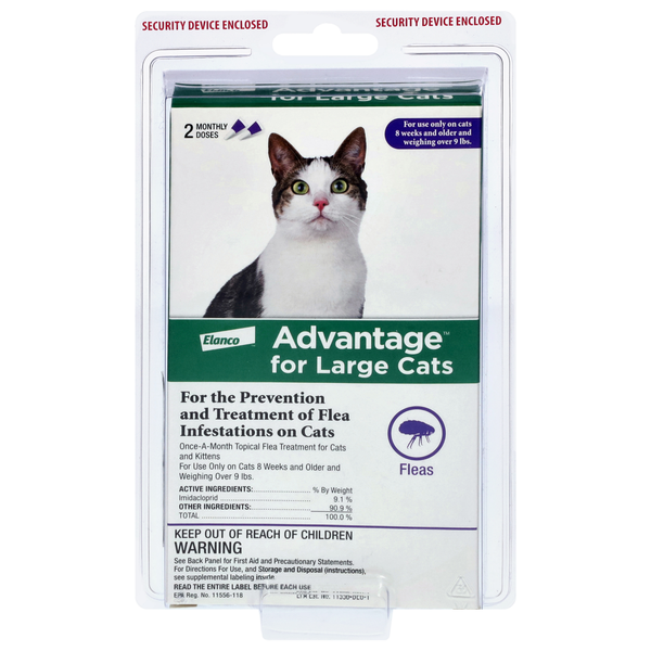 Elanco Advantage Flea & Ticks Treatment for Large Cats