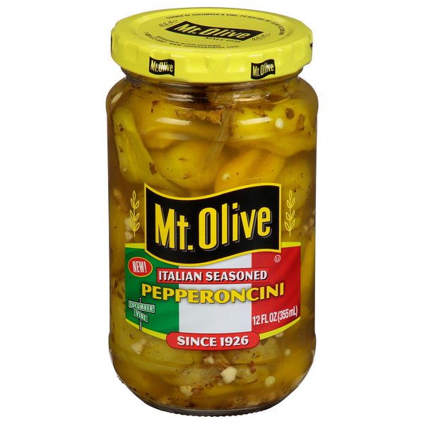 Mt. Olive Italian Seasoned Whole Pepperoncini