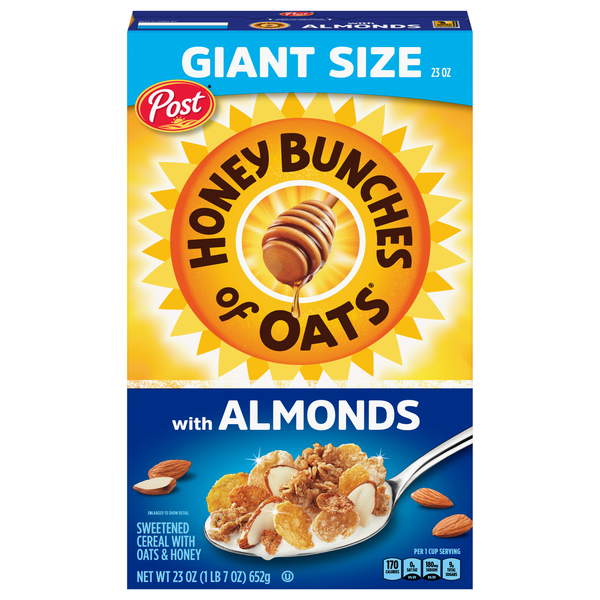 Honey Bunches of Oats with Almonds Cereal Giant Size