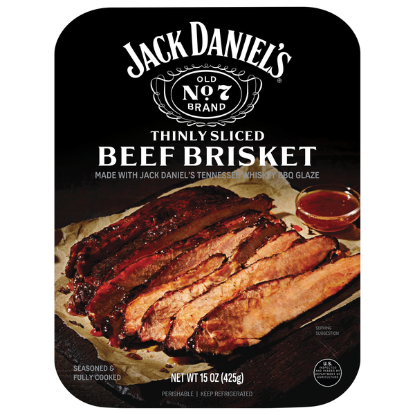 Jack Daniel's Thinly Sliced Beef Brisket Refrigerated