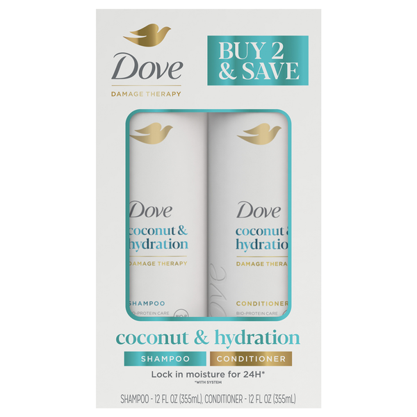 Dove Coconut & Hydration Shampoo + Conditioner
