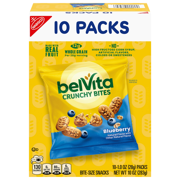 belVita Crunchy Blueberry Bites - 10 ct