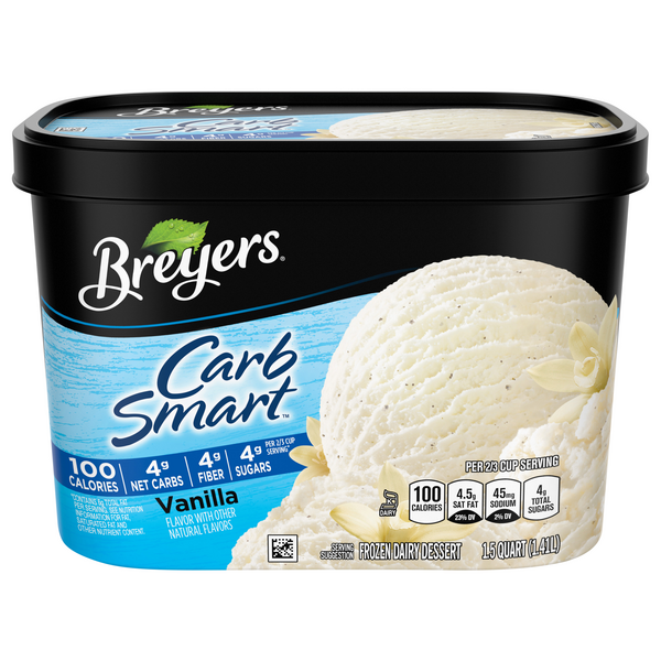 Save on Breyers Carb Smart Frozen Dairy Dessert Vanilla Order Online