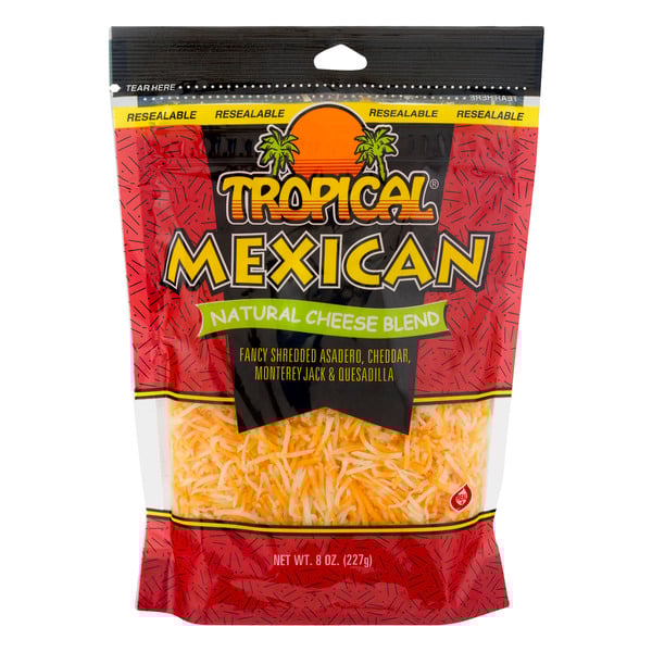 Tropical Natural Shredded Mexican Cheese Blend