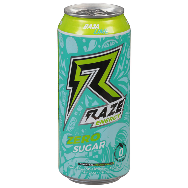 Save on Raze Energy Drink Zero Sugar Baja Lime Order Online Delivery Food Lion