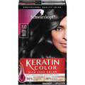 Schwarzkopf Keratin Color Permanent Anti-Age Hair Color Onyx Black 1.0