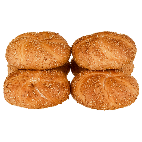 Giant Bakery Sesame Seed Kaiser Rolls - 6 ct