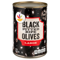 Giant Large Pitted Ripe Black Olives