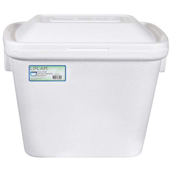 Lifoam 28 Quart White Promo Cooler