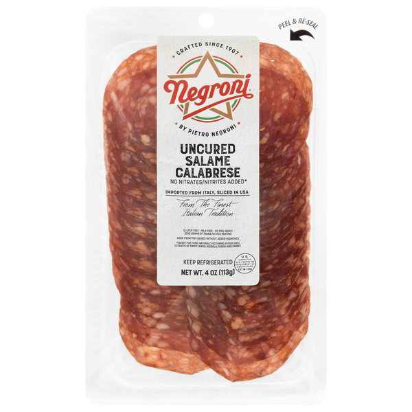Negroni Uncured Salame Calabrese