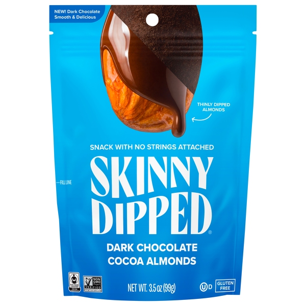 Skinny Dipped Dark Chocolate Cocoa Almonds