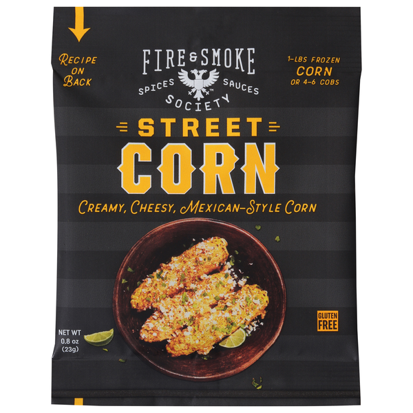 Fire & Smoke Society Gluten Free Mexican-Style Street Corn Seasoning