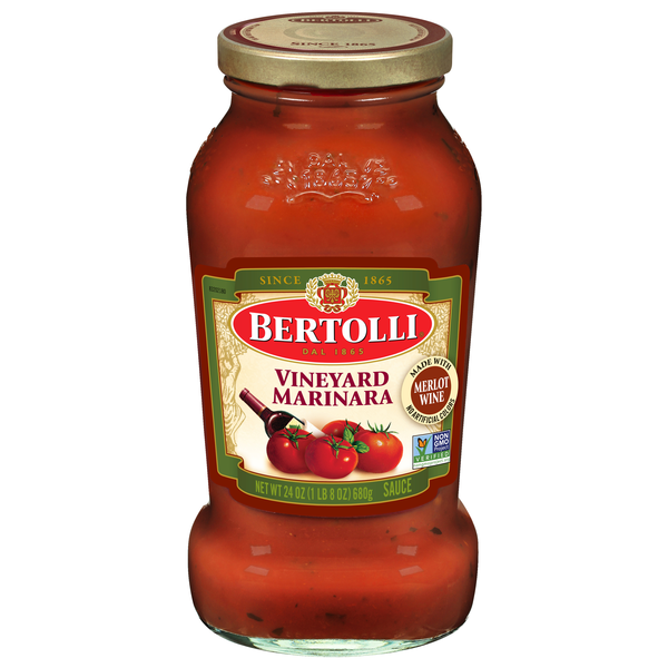 Bertolli Vineyard Marinara Pasta Sauce with Merlot Wine