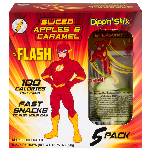 Dippin' Stix Sliced Apples & Caramel - 5 ct