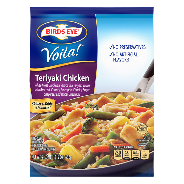 Birds Eye Voila! Teriyaki Chicken Frozen Skillet Meal