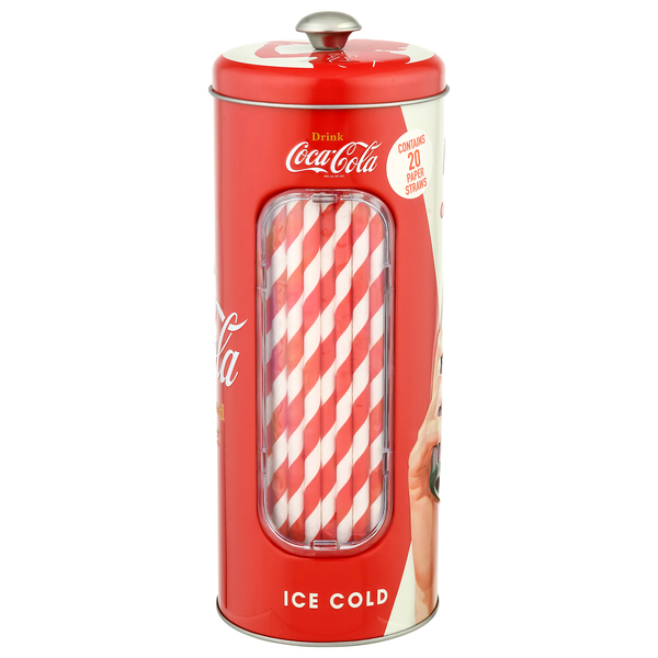 Coca-Cola Paper Straws