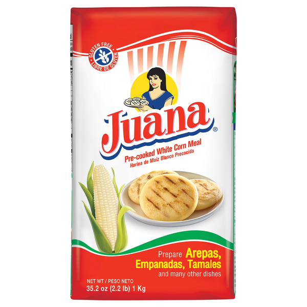 Juana Pre-Cooked White Corn Meal