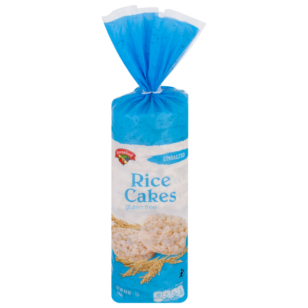 Hannaford Rice Cakes Unsalted Gluten Free