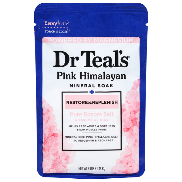 Dr. Teal's Pink Himalayan Mineral Soak Restore & Replenish