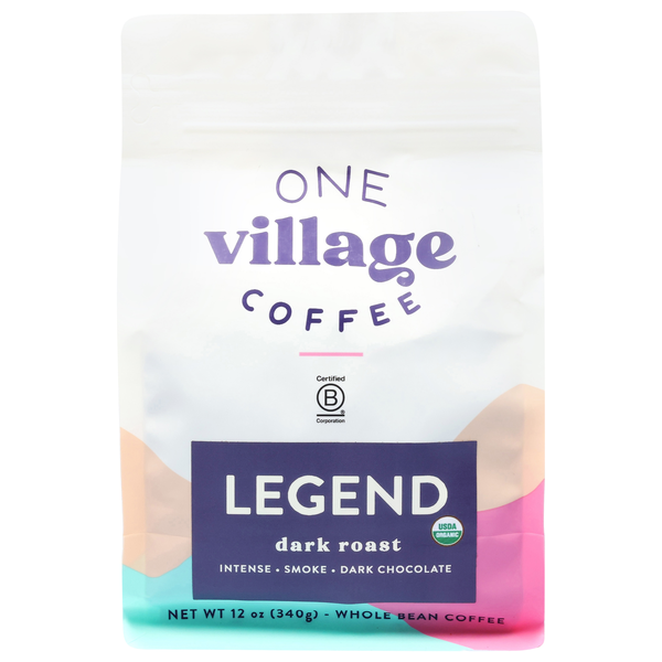 One Village Legend Dark Roast Whole Bean Coffee