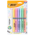 BIC Brite Liner Highlighters Chisel Tip Pastel Colors
