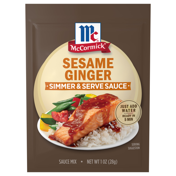 McCormick Sesame Ginger Simmer & Sauce Mix Packet