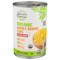 Nature's Promise Organic No Salt Added Whole Kernel Corn