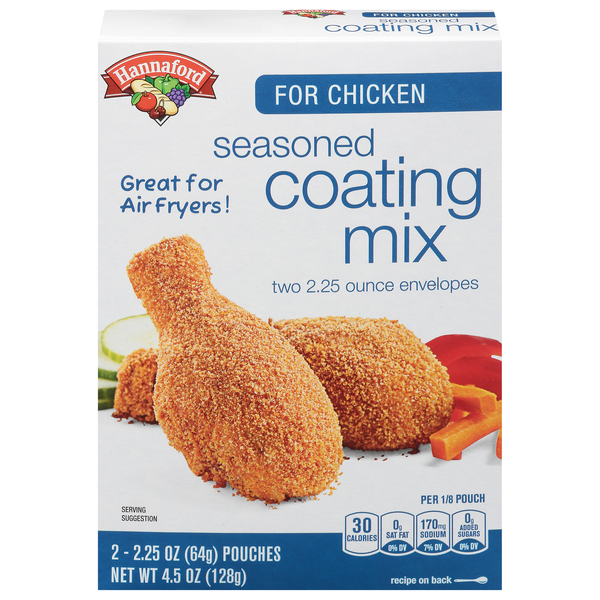 Hannaford Seasoned Coating Mix for Chicken - 2 ct