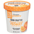 The Frozen Farmer Frobert Orange Cream Frozen Dairy Dessert