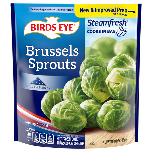 Birds Eye Steamfresh Brussels Sprouts Frozen