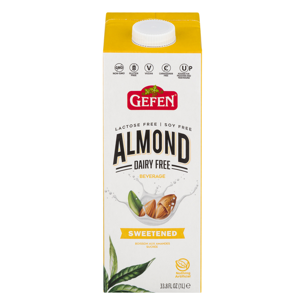 Gefen Almondmilk Sweetened Dairy Free
