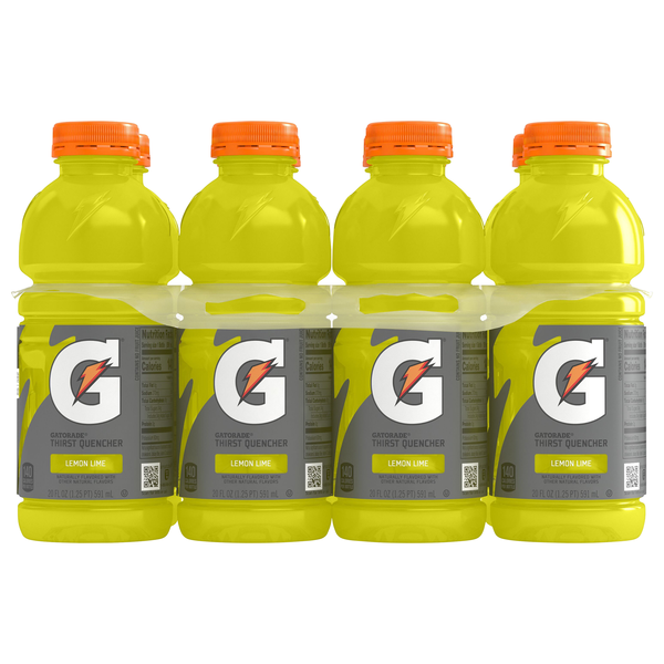 Gatorade Thirst Quencher Sports Drink Lemon-Lime - 8 pk