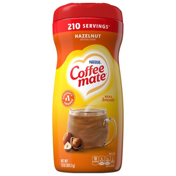 Coffee mate Powdered Coffee Creamer Hazelnut