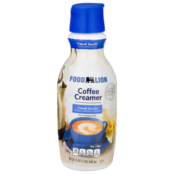 Food Lion French Vanilla Flavored Coffee Creamer